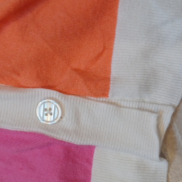 Vilagallo Gorgeous Multi-Colored Button Down Cardigan - Picture 2 of 7